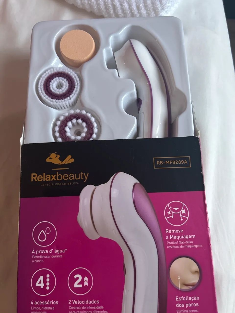 Acessório de limpeza facial 
