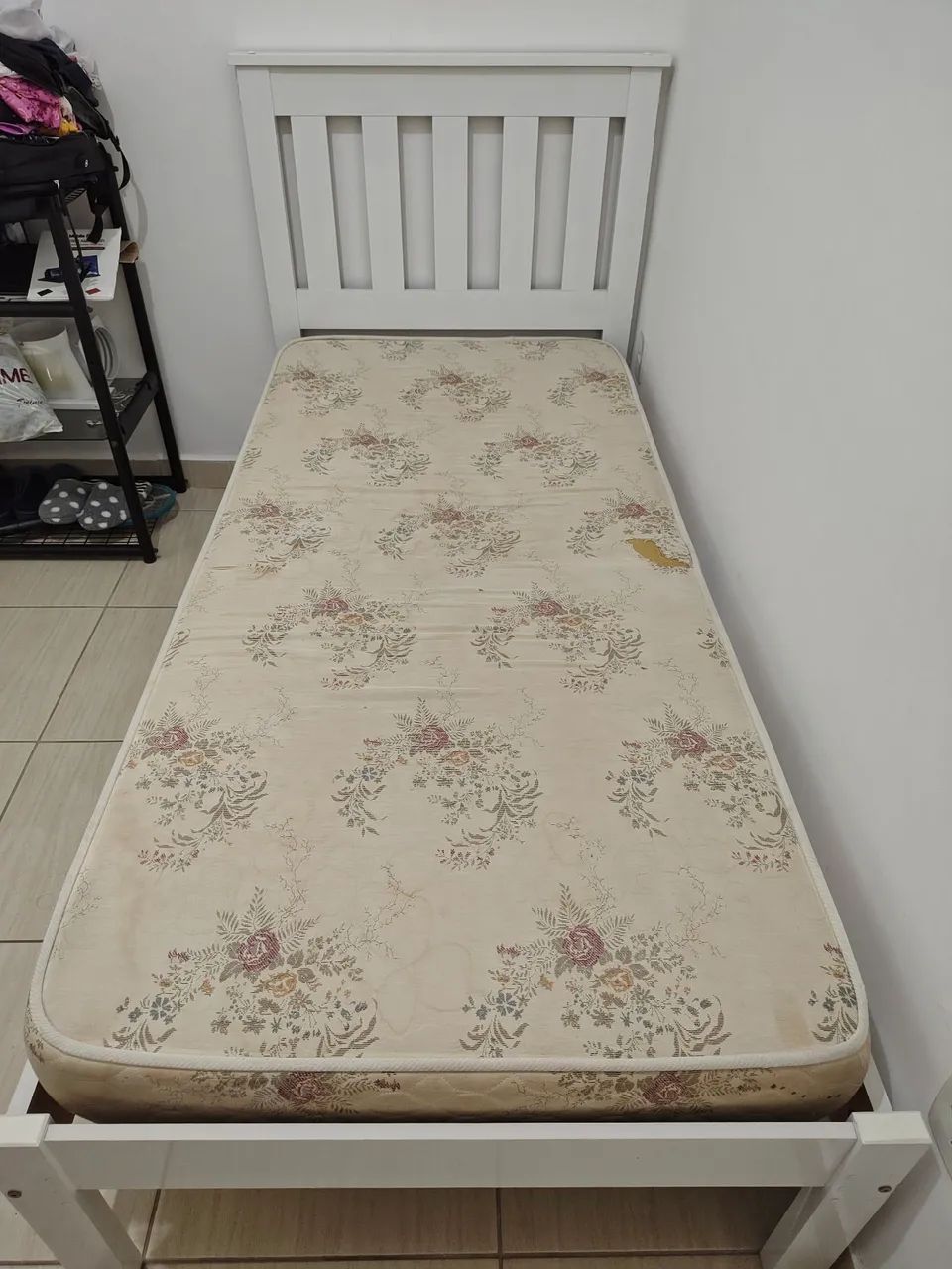 Cama de solteiro + colchão  - Foto 2