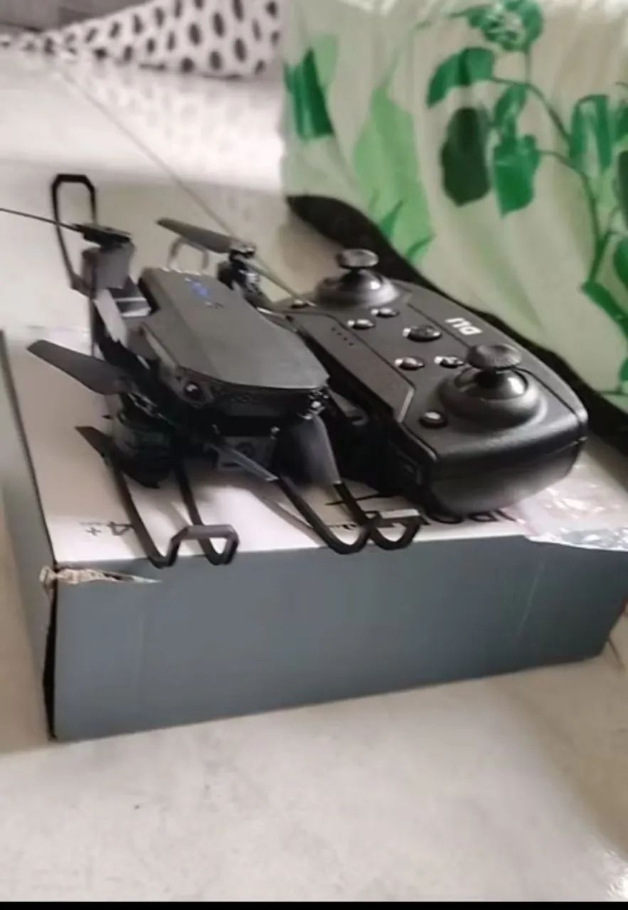 Drone E88 Dual câmera 4k com 1bateria wifi(PRETO NOVO) - Foto 5