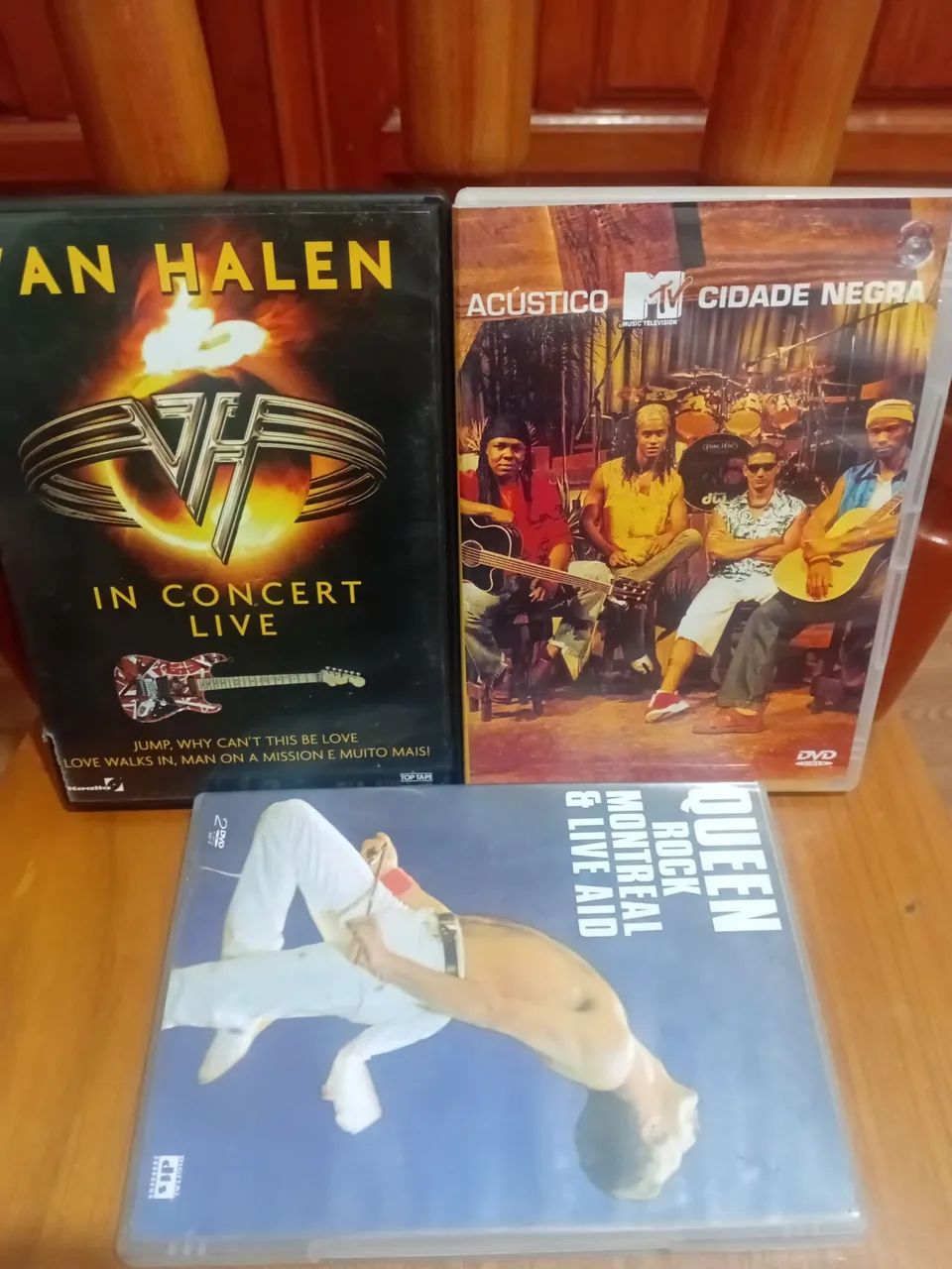 Lote com 10 DVDs de shows musical - Foto 3