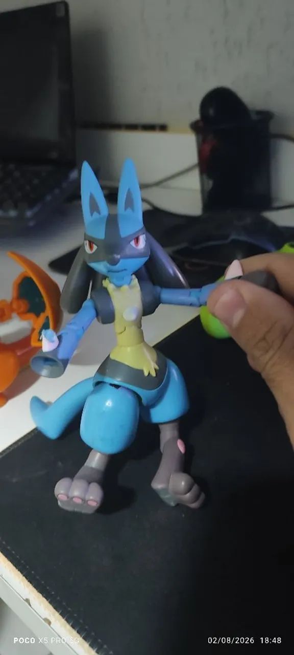 Kit Boneco Pokémon Charizard Lucario Mewtwo  - Foto 2