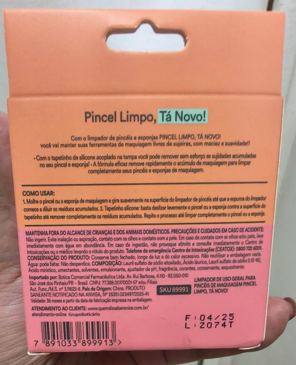 Limpa Pincel Produto Quem disse Berenice - Foto 3