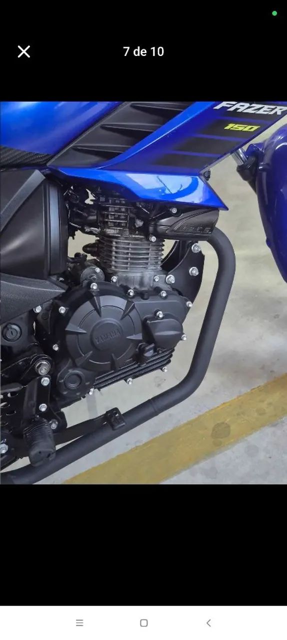 Fazer 150 azul flex - Foto 2