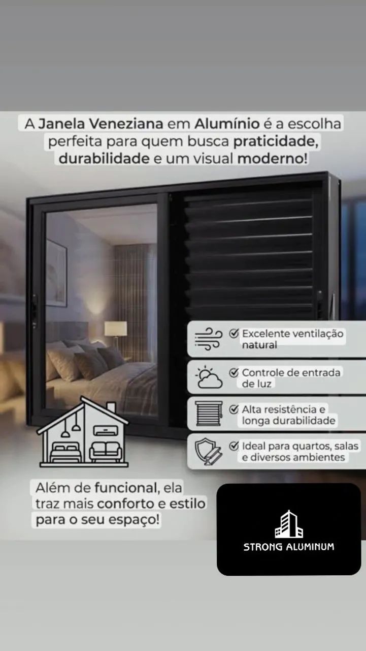 Trabalhando com esquadrilhas de alumínio, venha fazer só orçamento