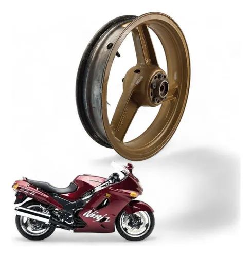 Roda Dianteira Kawasaki Zx11 1992 Preto - Peças para motos - Budag