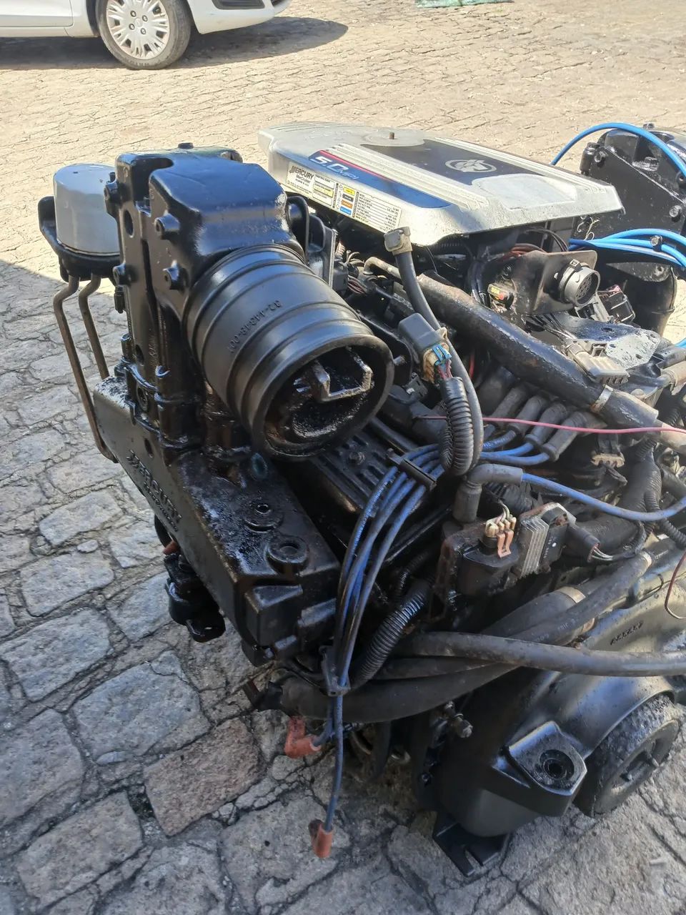 Motor mercury 5.0 com rabeta bravo tree