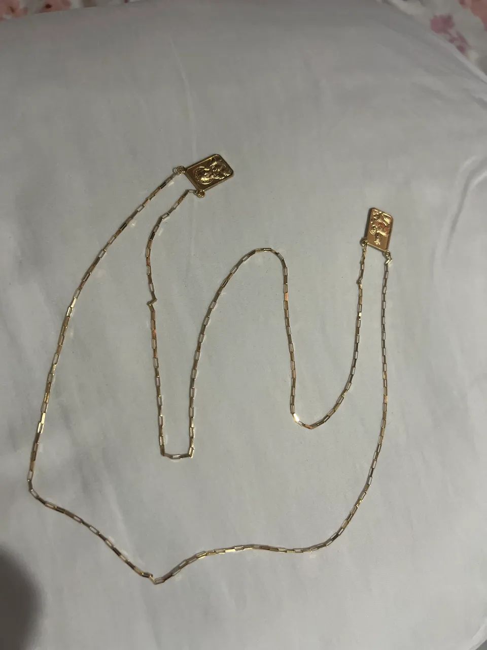 Cordão de ouro maciço 18k escapulário ? lindo