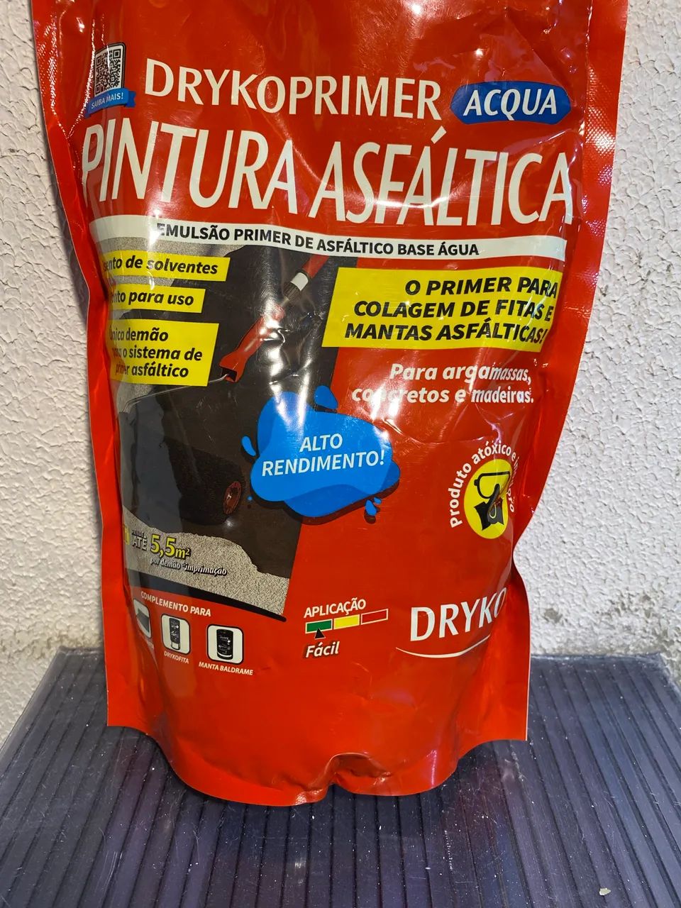 Emulsão Primer asfáltico base de água 1L p/manta adesiva Drykoprimer - Foto 2