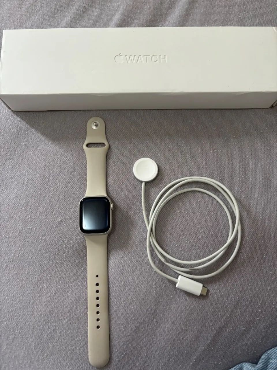 Apple watch series 8 41mm starlight - Foto 3