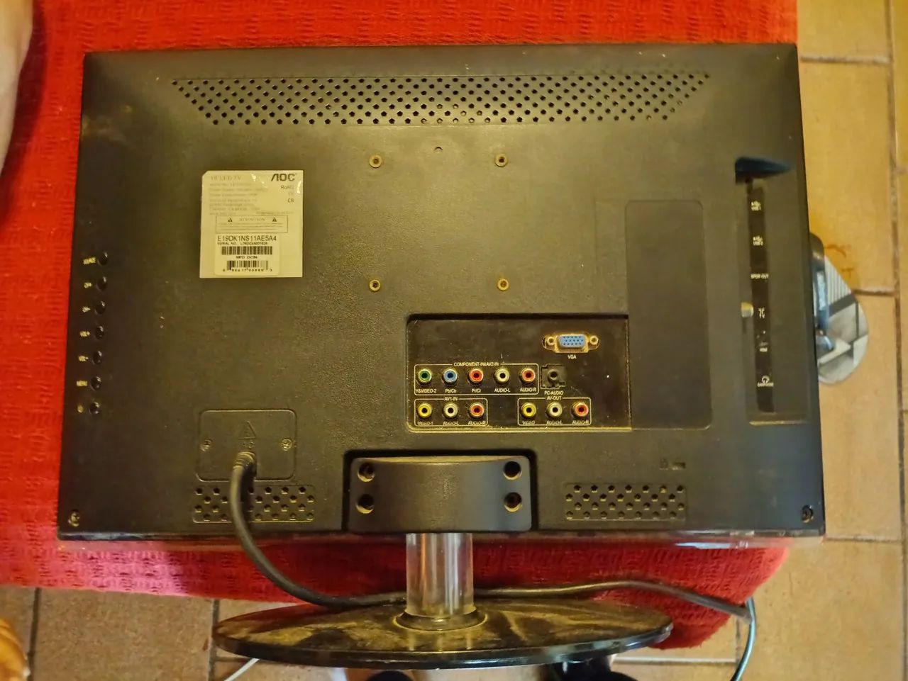 TV AOC LED 19? - Funcionando Perfeitamente - Foto 3