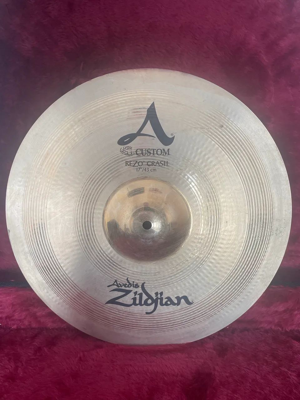 Rezo Crash Zildjian A Custom 17 polegadas