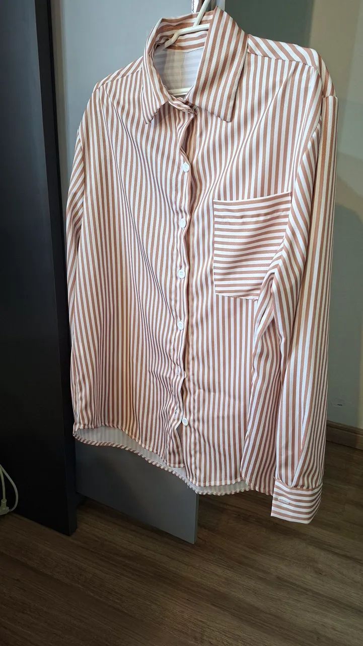 Blusa listrada G-GG