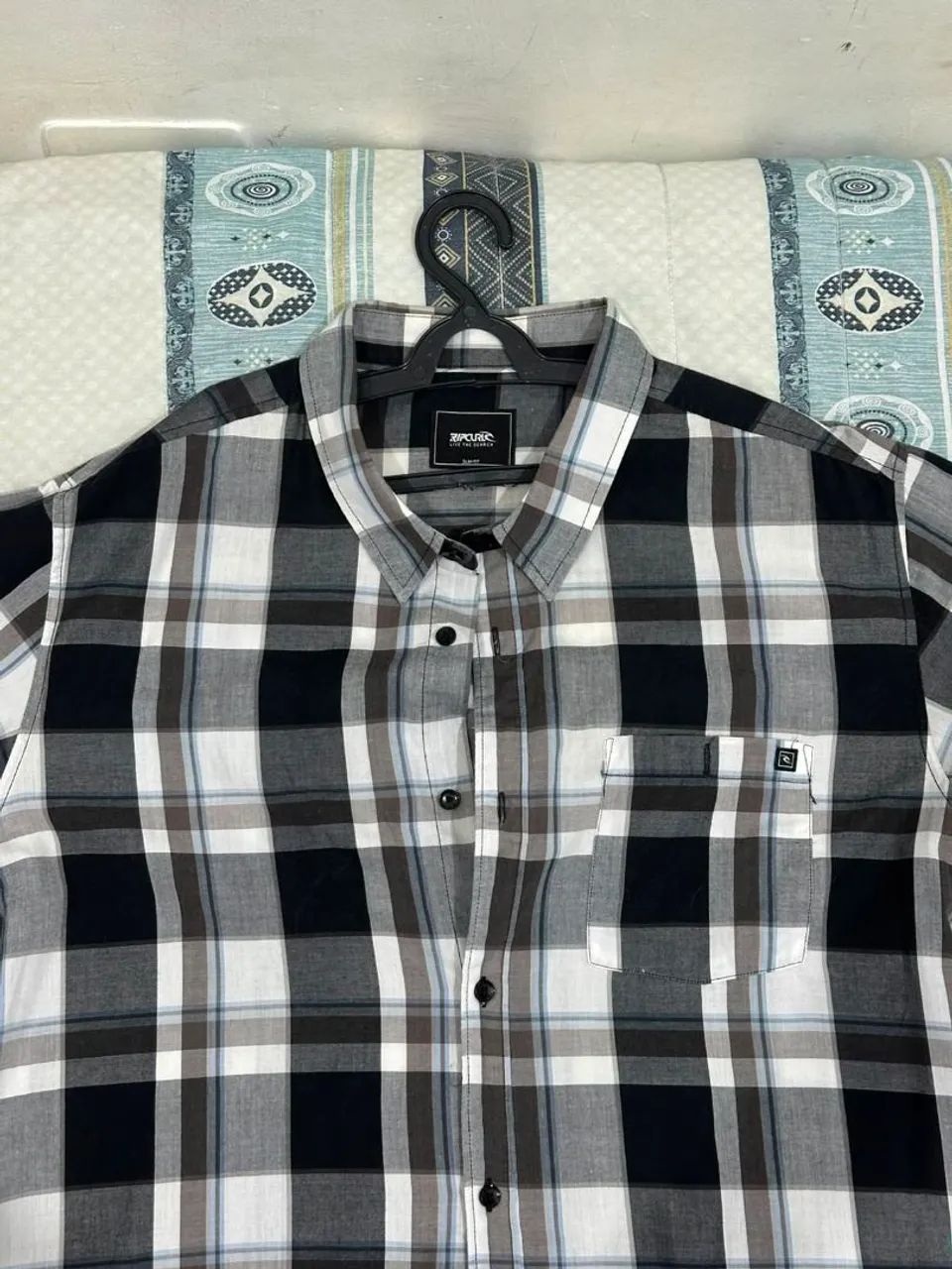 CAMISA XADREZ RIPCURL 