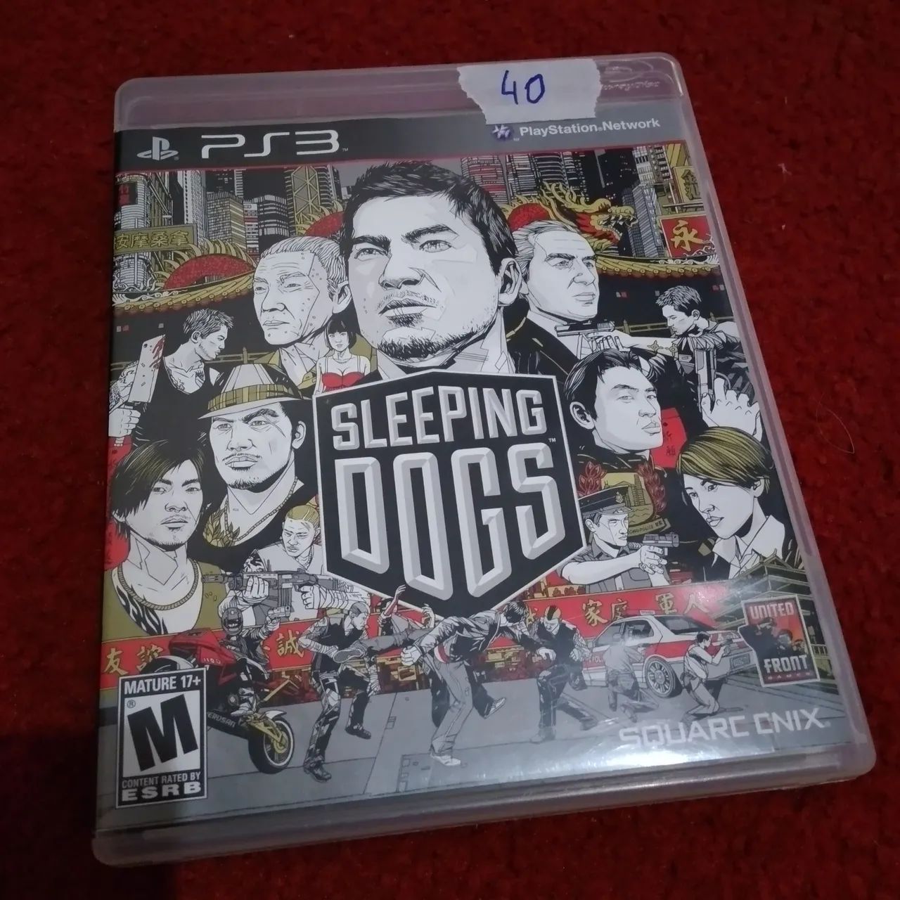 JOGO PS3 SLEEPING DOGS ORIGINAL 