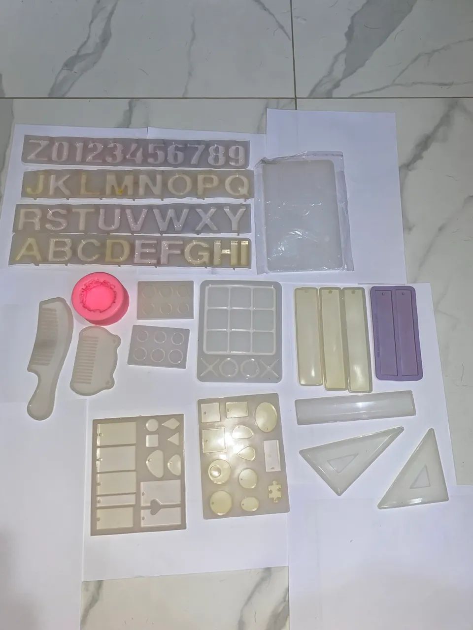 Kit molde de silicone 