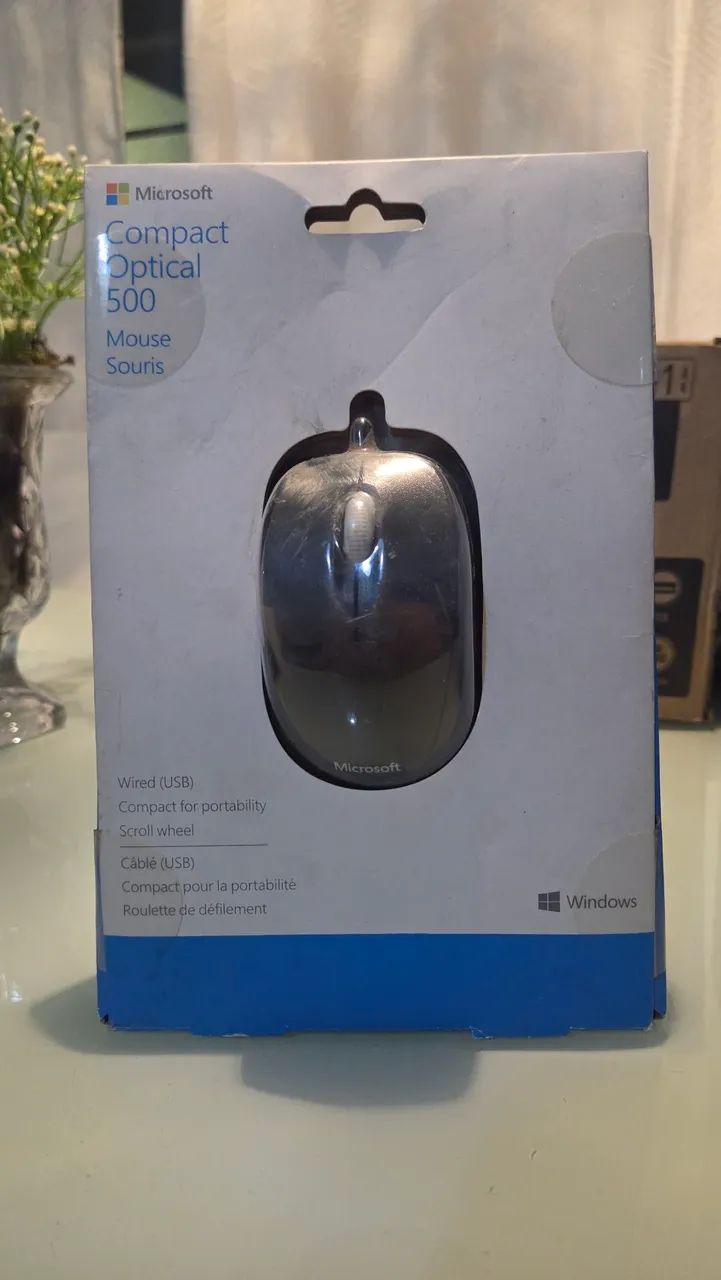 Mouse Microsoft Compact Optical 500 (modelo U81-00010) - Foto 2