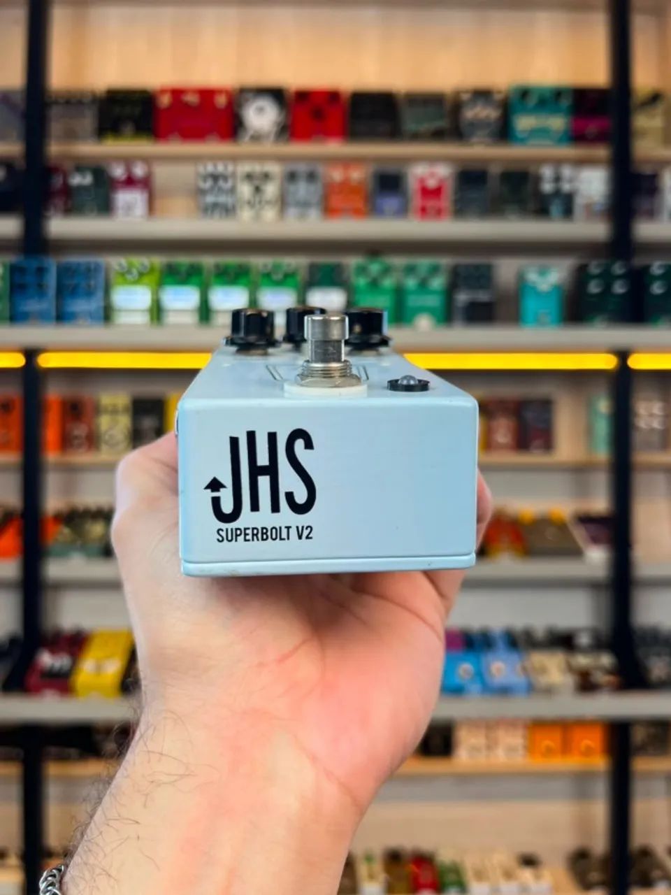 Pedal JHS Superbolt V2 Overdrive/Distortion  - Foto 5