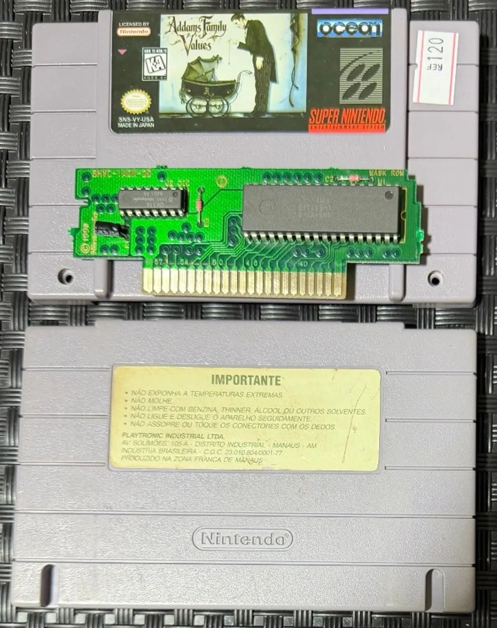 Addams Family Values Original SNES Super Nintendo - Foto 2