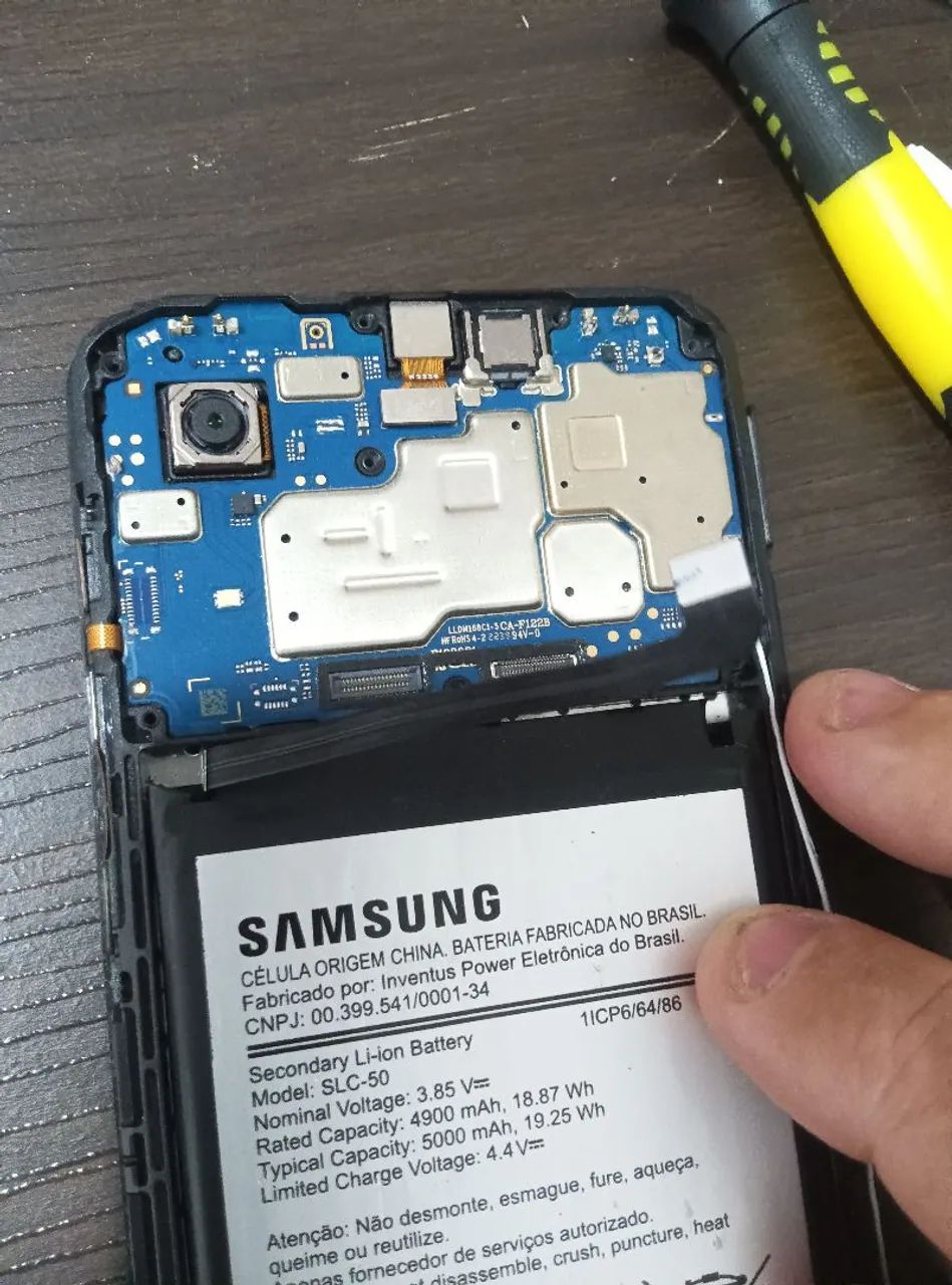 Placa mãe Samsung A10+ bateria  - Foto 2