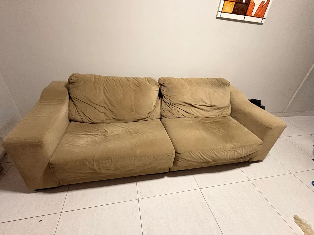 Sofá retrátil grande 4 lugares64962178099074123