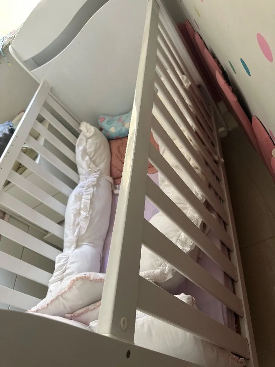 Berço vira cama modelo americano jr  - Foto 4