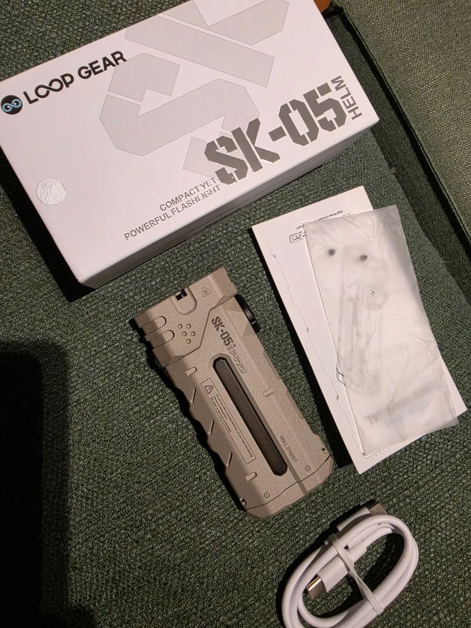 Lanterna Loop Gear SK05 Pro