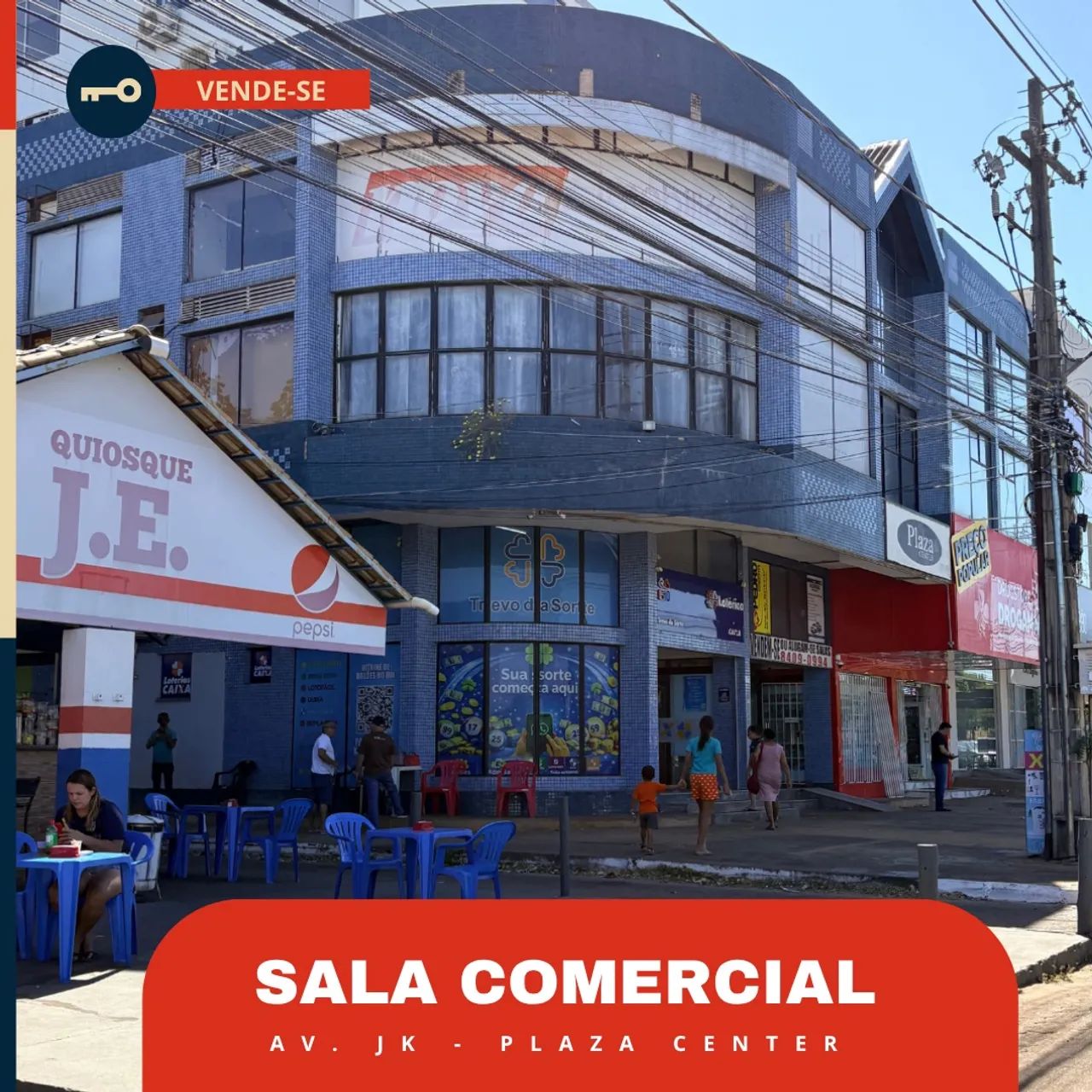 Sala comercial na JK