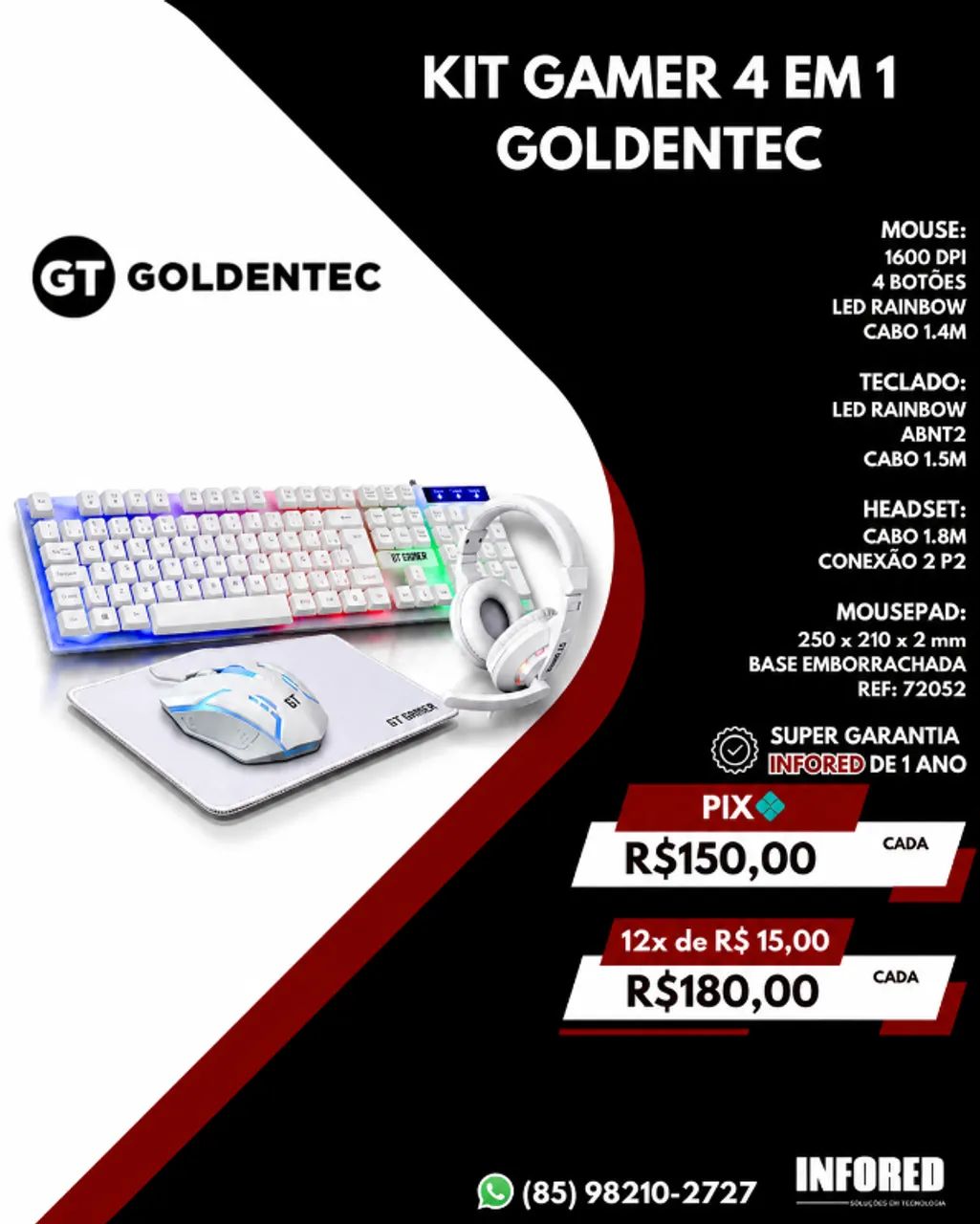 Kits Gamer em Destaque - Foto 5