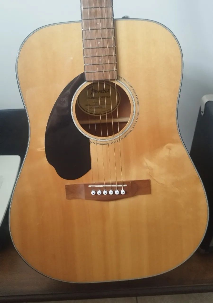 Violão Fender CD-60S Canhoto