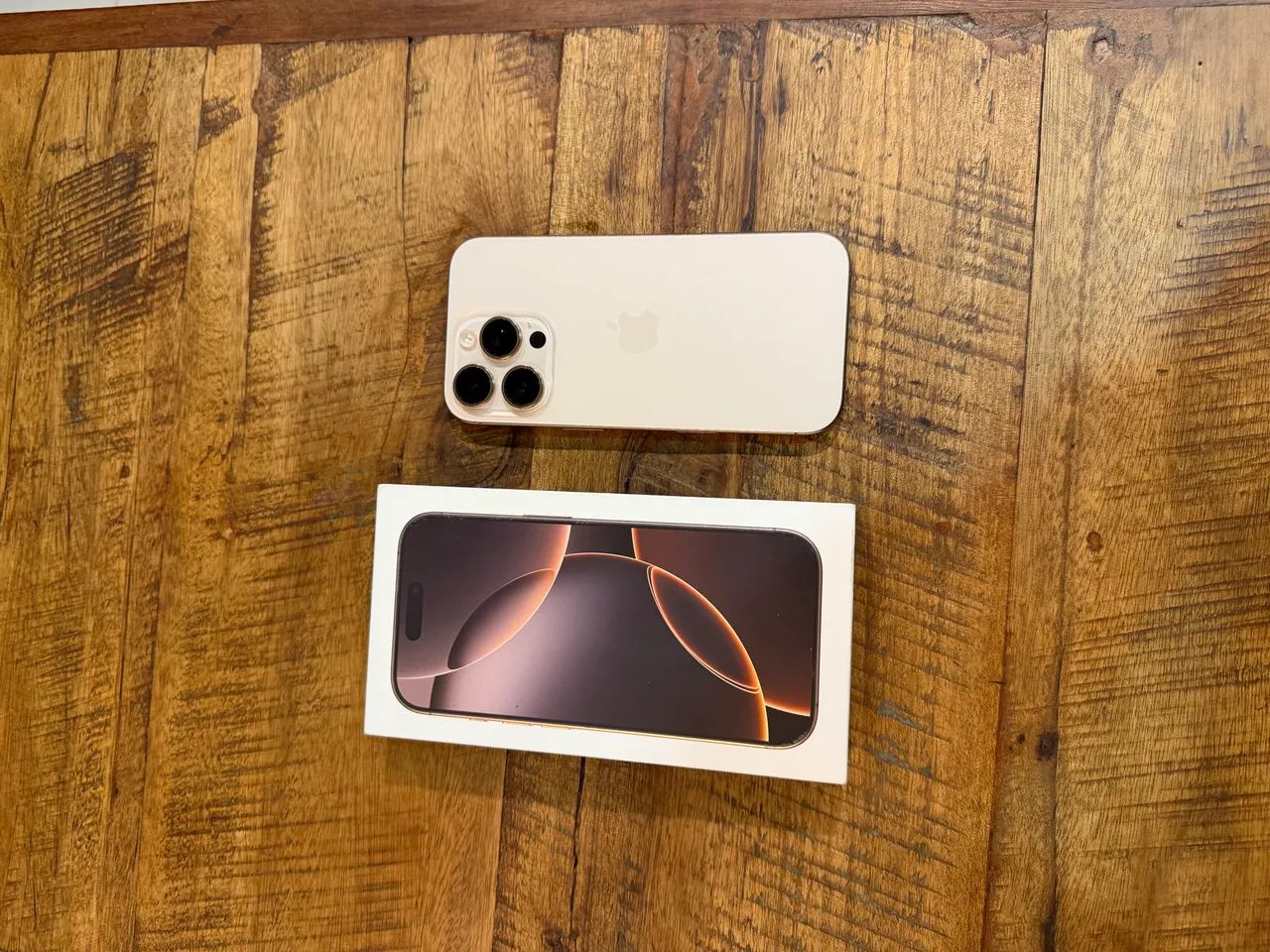 iPhone 16 pro branco titanium 128GB - Foto 4