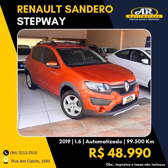 Renault Sandero STEPWAY EASY R FLEX 1.6 16V 5P 2019