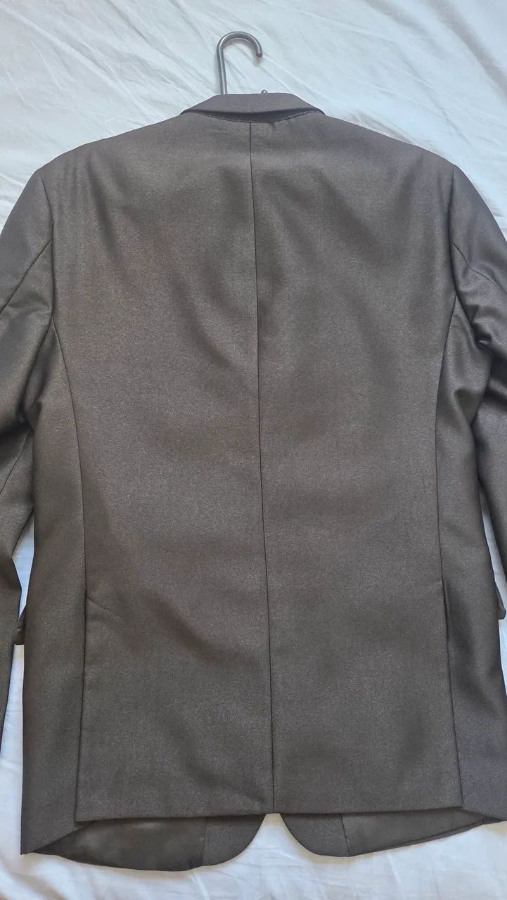 Terno masculino slim preto - Foto 4