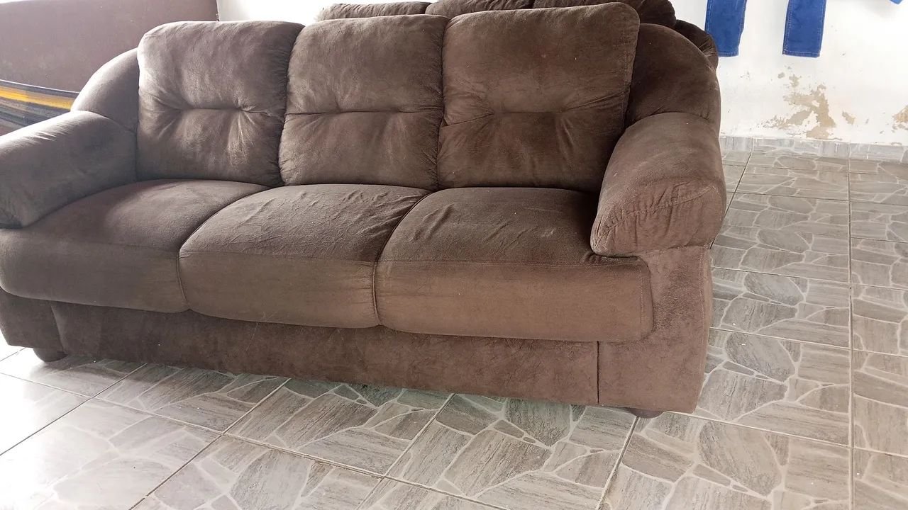Sofá 3 lugares marrom65573815115779122