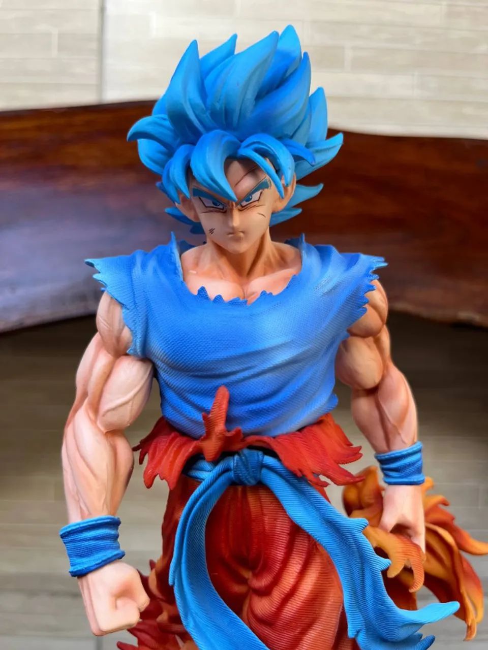 Action Figure Dragon Ball - Goku SJJ Blue 30cm - Foto 3