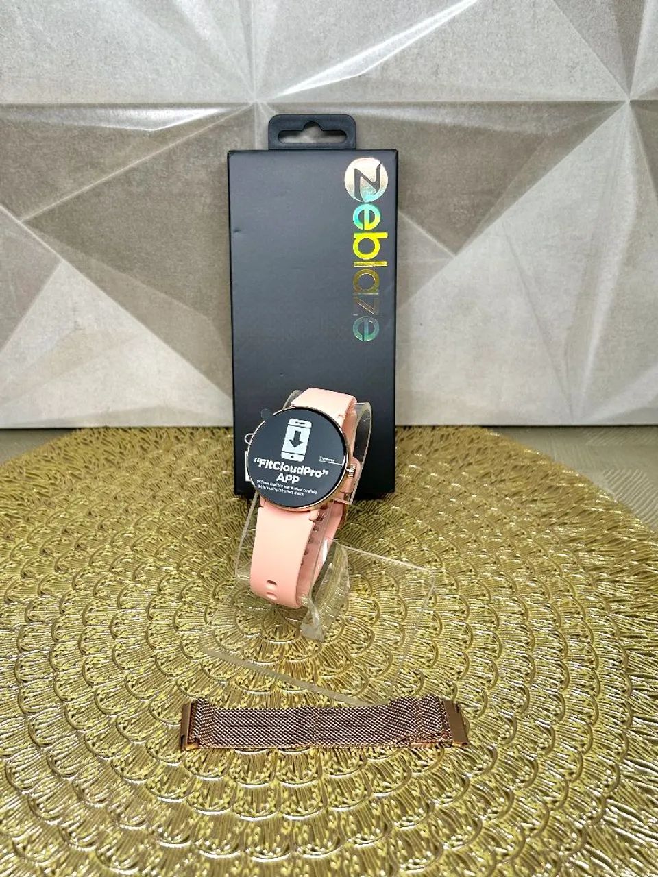 Smartwatch Feminino Zeblaze Lily 2 Cor Rosa - Foto 3