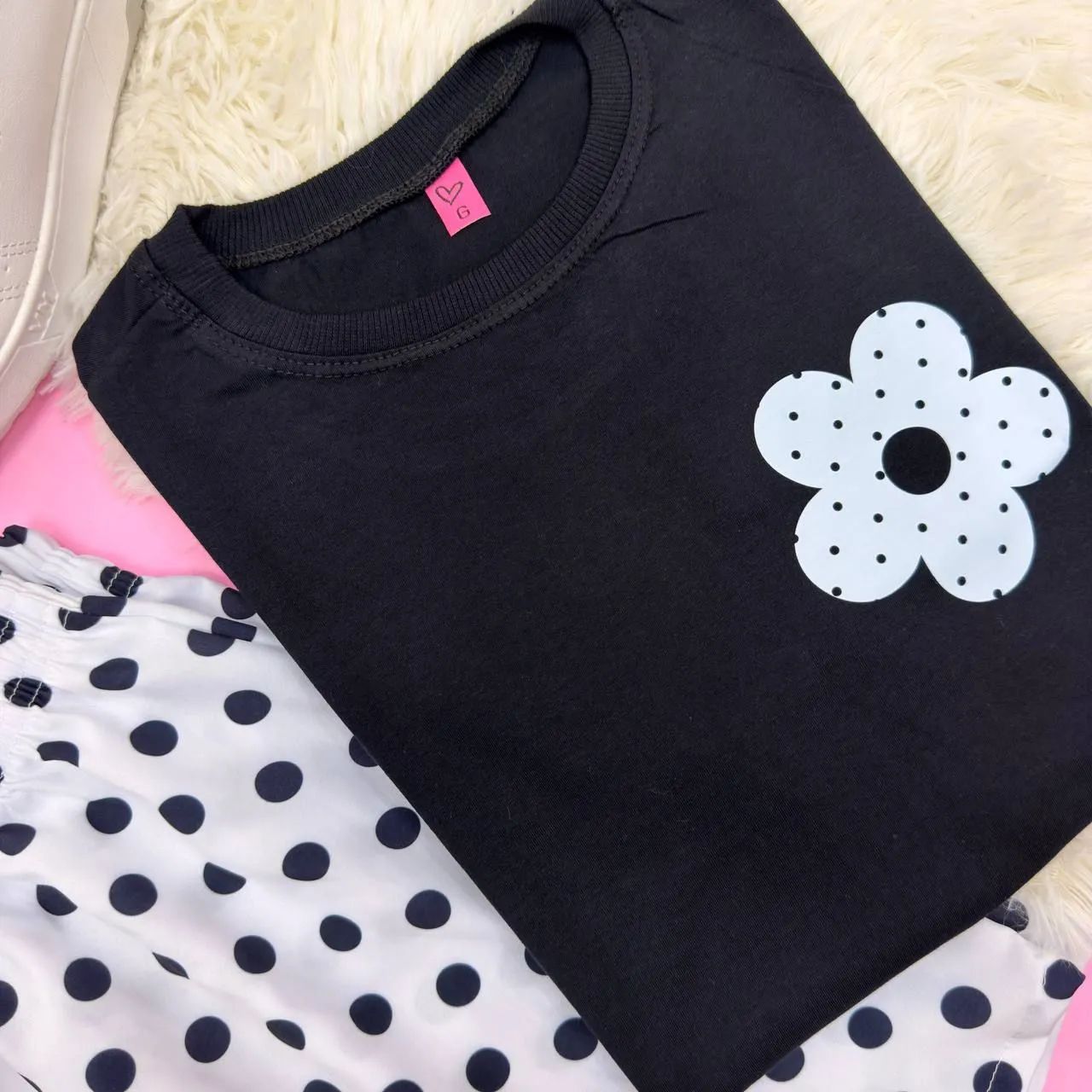 Conjunto camisa algodão com short Tactel Premium  - Foto 2