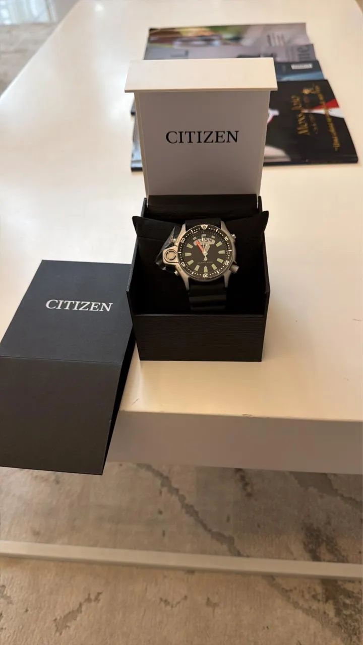 Citizen Aqualand Série Prata JP2000 - 08E - Original | Novo e Sem Uso  - Foto 2