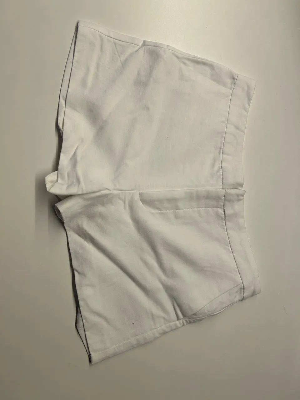 Short branco zara com bolsos - Foto 2