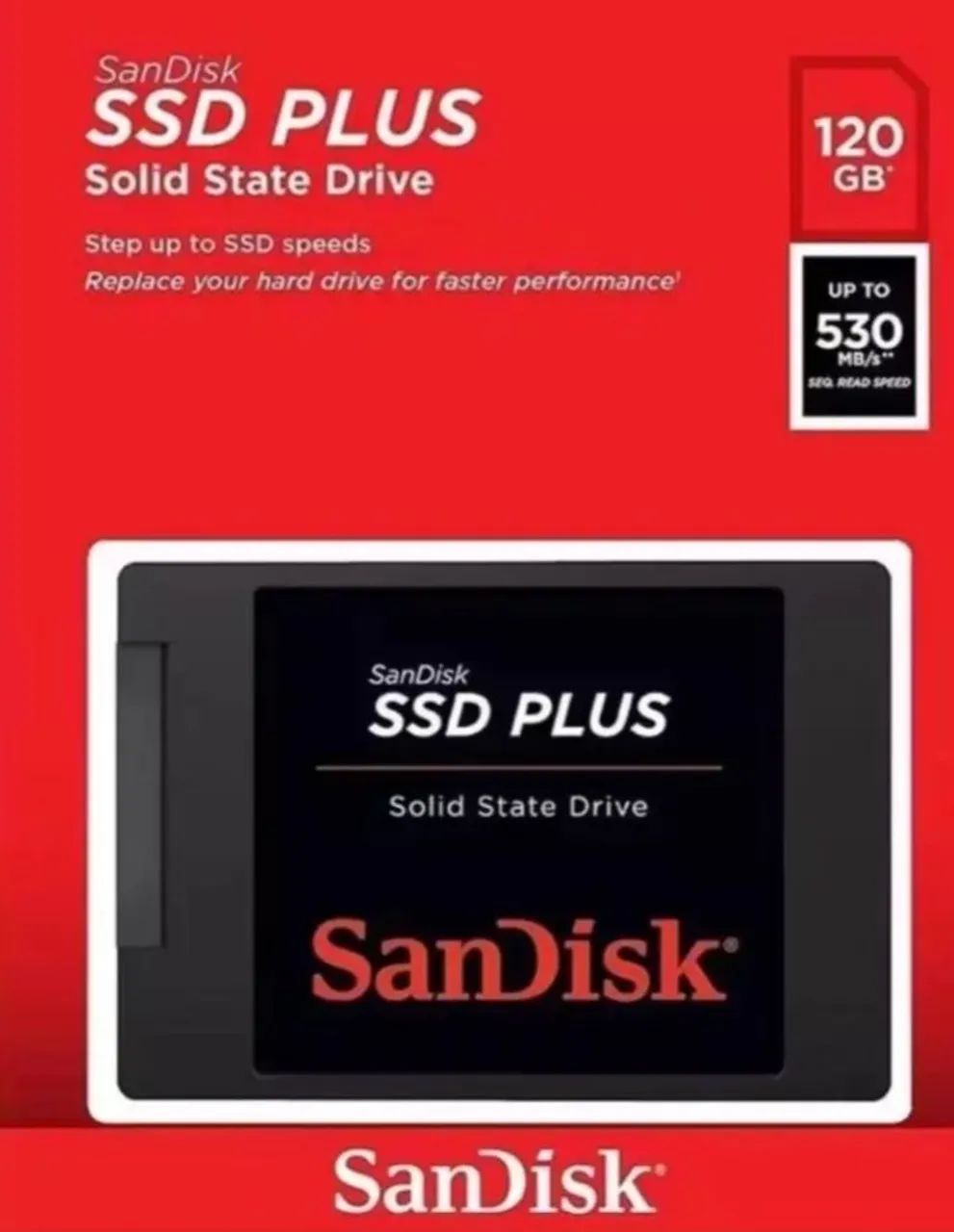 SSD 120GB - SanDisk Plus429414477013995521