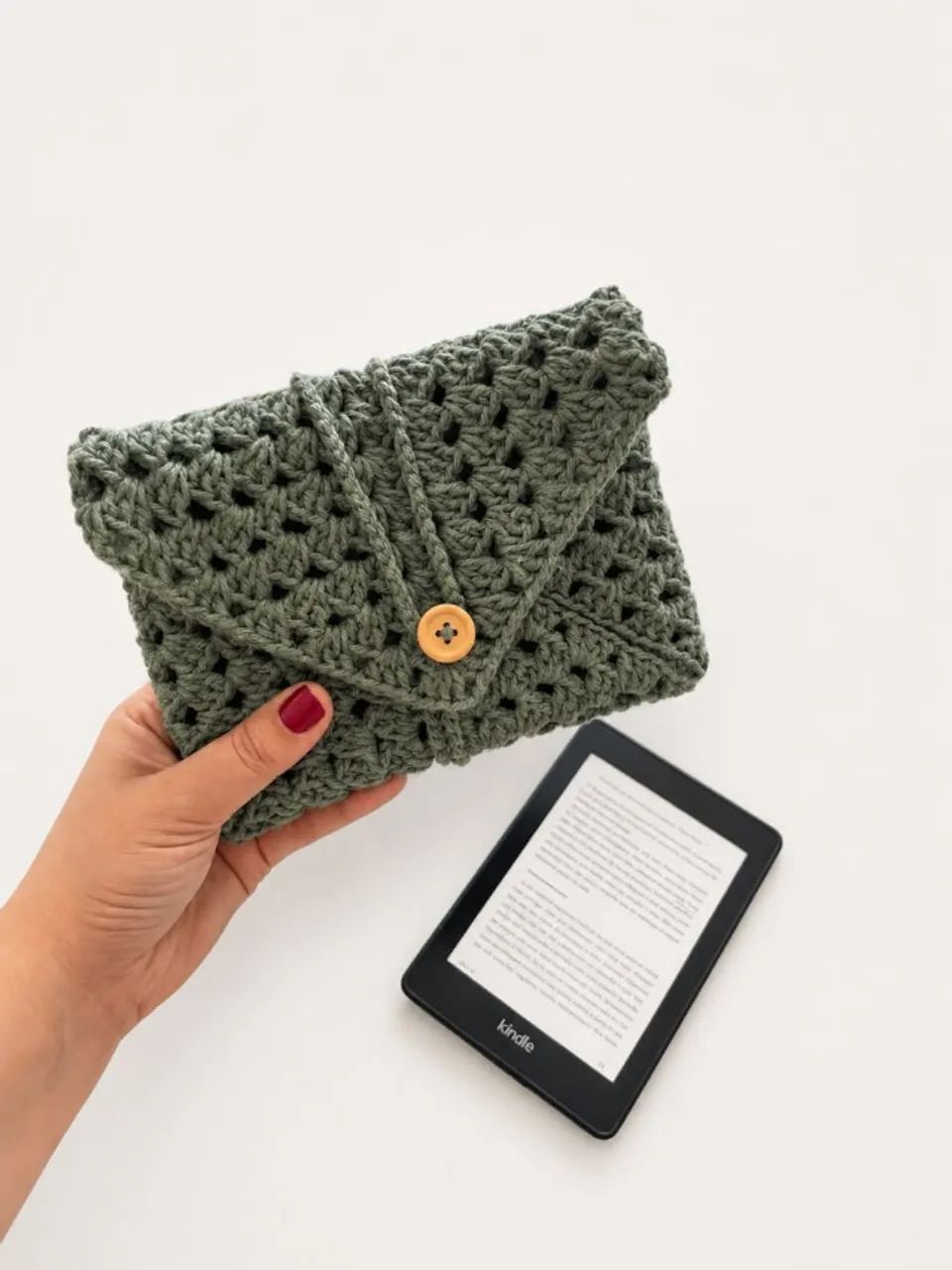 Case em Crochê - Kindle