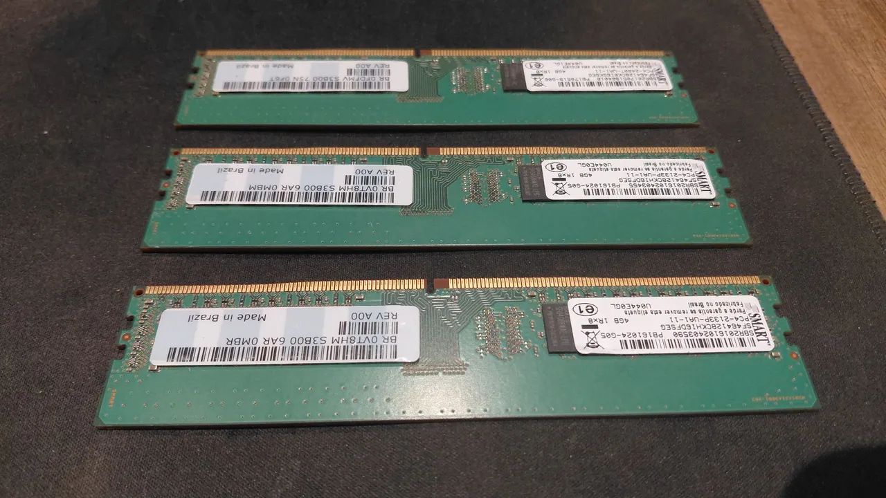 3 Memórias DDR4 4G - Foto 3