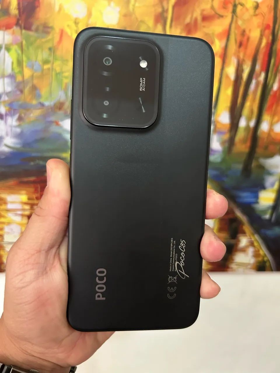 POCO C85 256G COMPLETO NOVINHO (TROCAS COM VOLTA$) - Foto 3