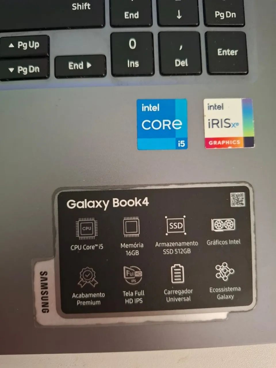 Notebook Samsung Galaxy Book4 Inteli5, 16gb, 512gb Ssd - Foto 4