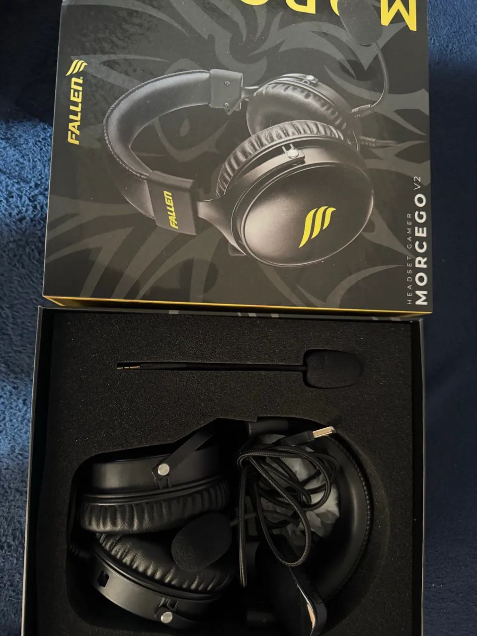 Headset gamer fallen morcego v2