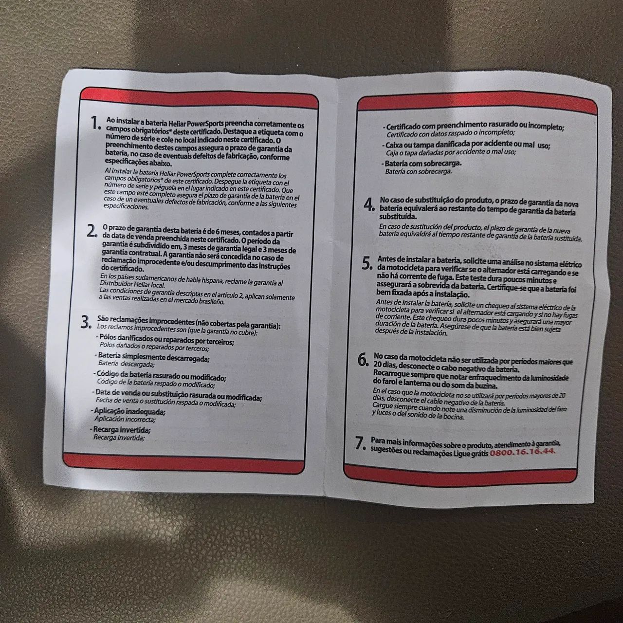 Bateria para moto - Foto 6