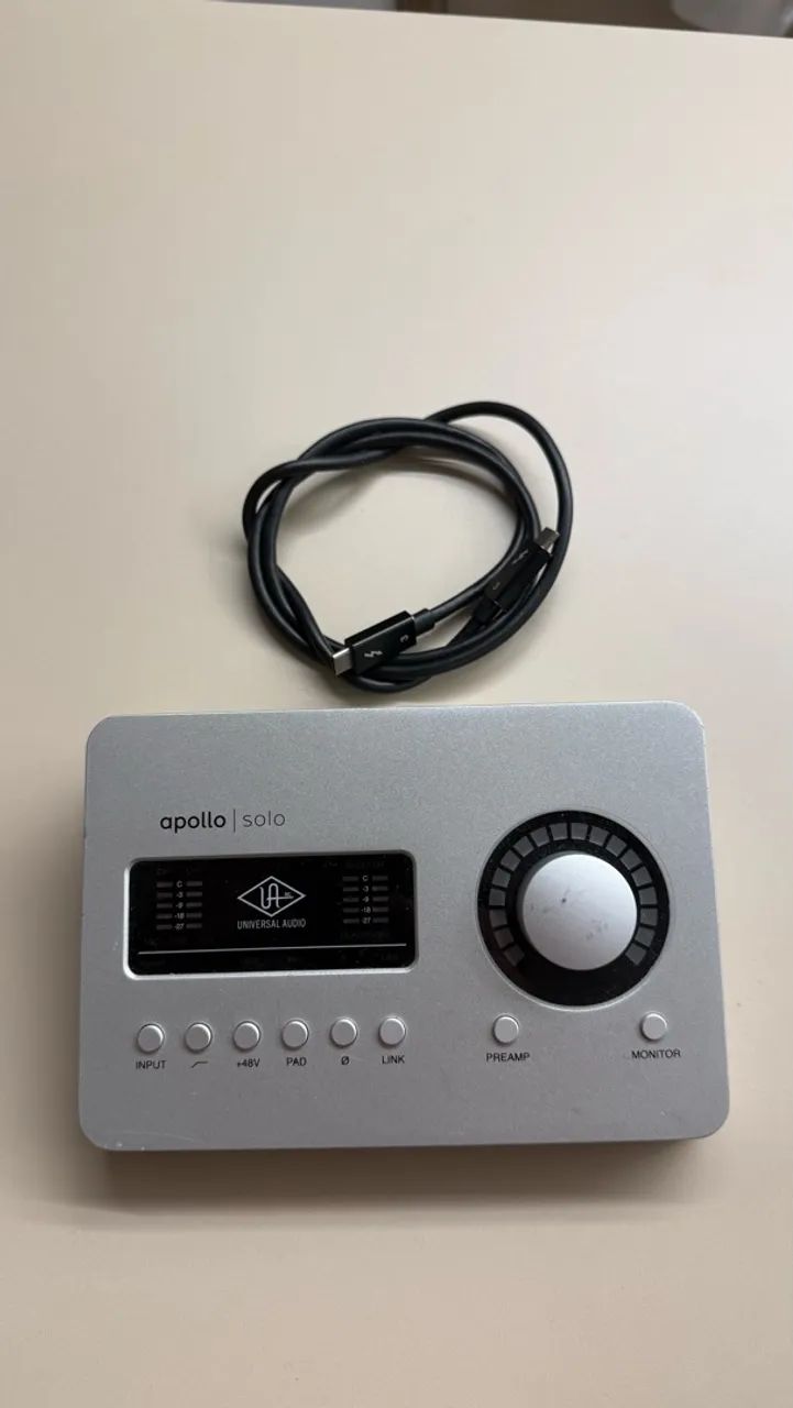 Universal Áudio Apollo Solo Thunderbolt 3 - Placa/Interface de áudio