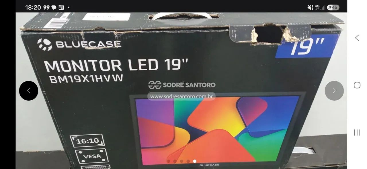 Monitor 19' de Led Bluecase  - Foto 3
