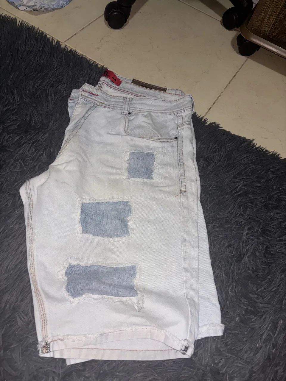 bermuda jeans masculina 44 - Foto 5