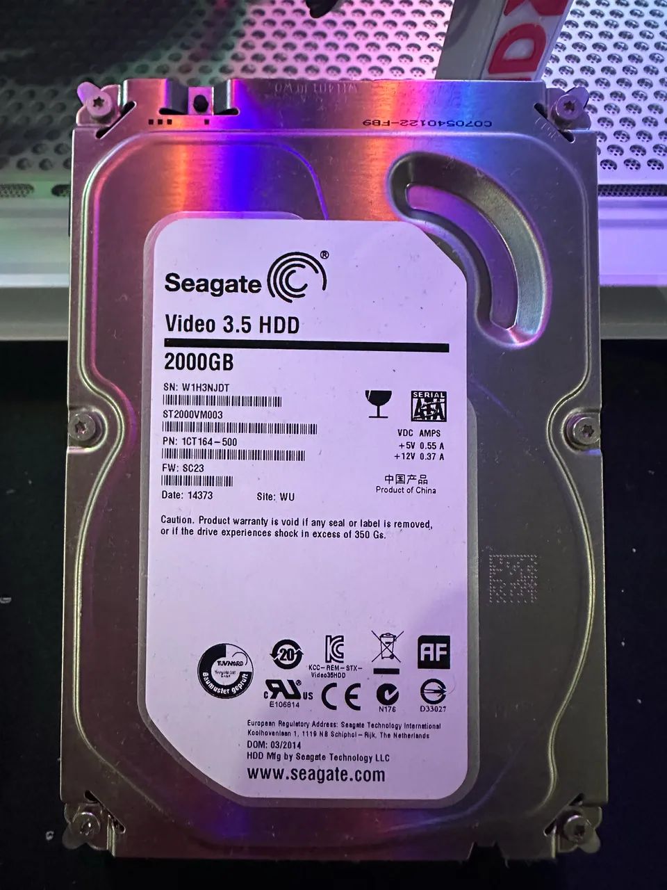 HD PARA PC SEAGATE 2TERA (2000GB)