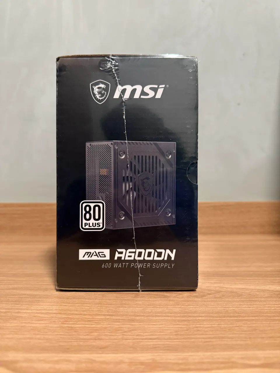 Fonte MSI MAG A600DN 600W 80 Plus White - PFC Ativo - Foto 3